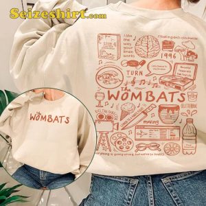 The Wombats Band Double Side T-shirt