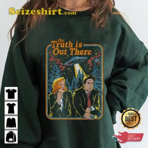 The X-files Movie The Truth Is Out There Scully And Mulder T-shirt