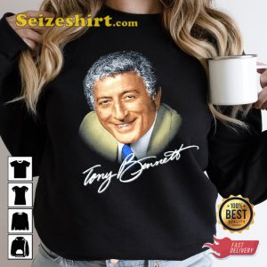 Tony Bennett RIP Memorial T-shirt