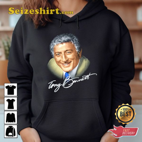 Tony Bennett RIP Memorial T-shirt