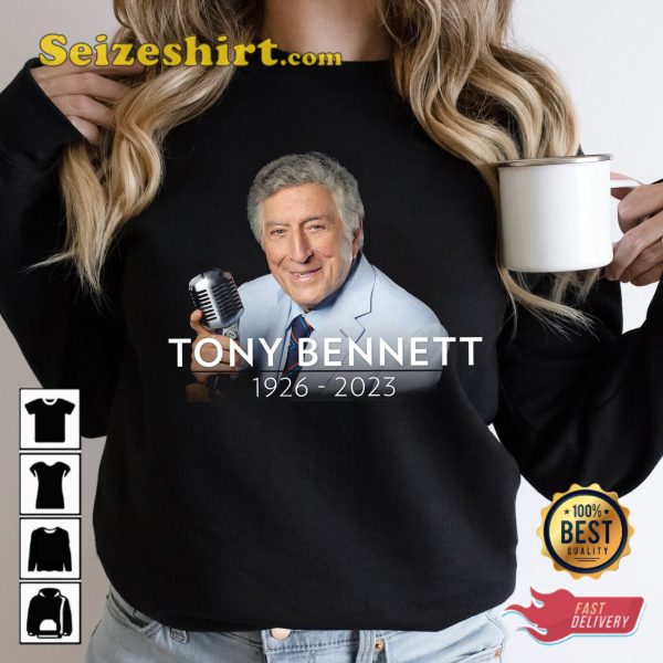 Tony Bennett Rest In Peace T-shirt