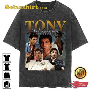 Tony Montana Scarface Movie Vintage T-shirt