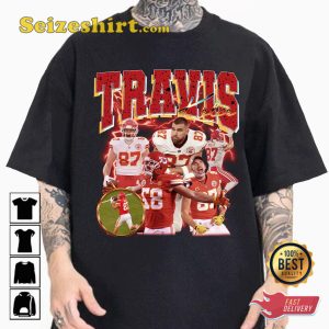 Travis Kelce Kansas City Chiefs Zeus T-shirt