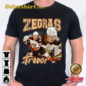 Trevor Zegras Anaheim Ducks Hockey Player T-shirt