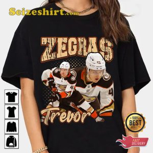 Trevor Zegras Anaheim Ducks Hockey Player T-shirt