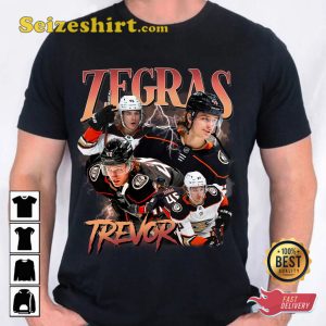 Trevor Zegras Anaheim Ducks Vintage T-shirt