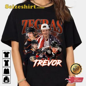 Trevor Zegras Ducks NHL Fan Gift T-shirt