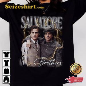 Vampire Diaries Eternal Salvatore Brothers Stefans Legacy T-Shirt