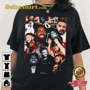 Vintage Drake Rapper Hip Hop Fan T-shirt