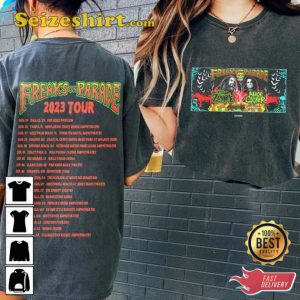 Vintage Rob Zombie and Alice Cooper Tour 2023 T-Shirt