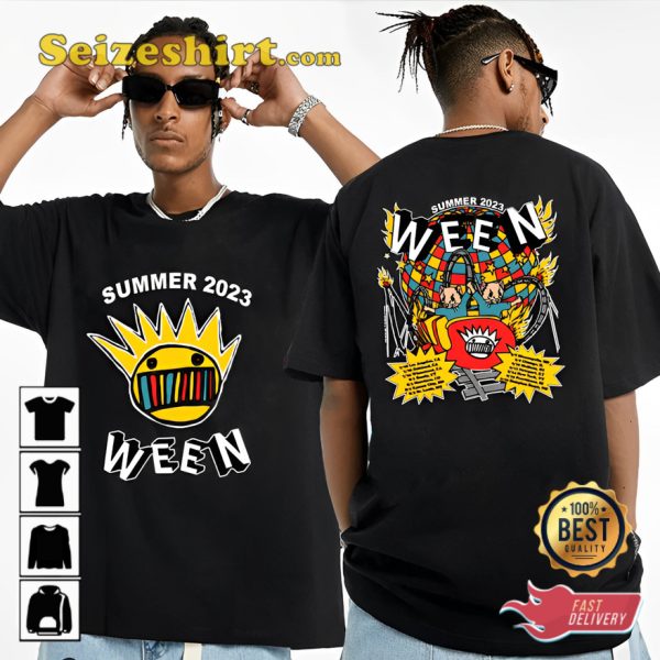 Ween Band Summer Tour 2023 T-shirt