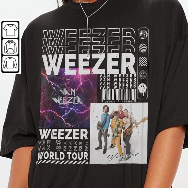Weezer Band World Tour Fan T-shirt
