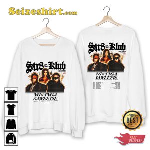 YG Tyga Saweetie Str8 To The Klub Tour 2023 T-shirt