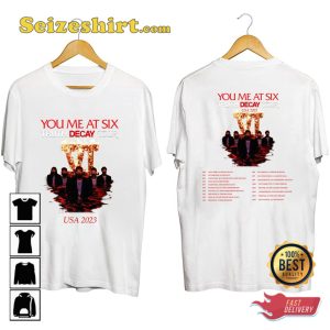 You Me At Six Tour Truth Decay US 2023 T-shirt