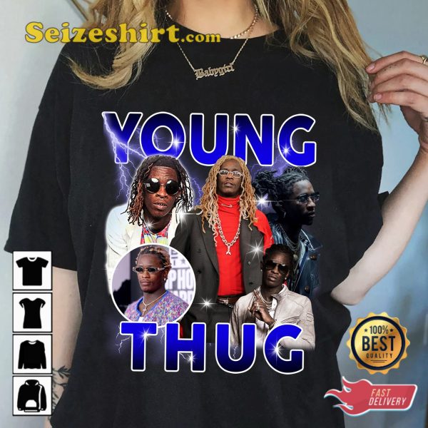 Young Thug Concert Gift For Fan Vintage T-shirt