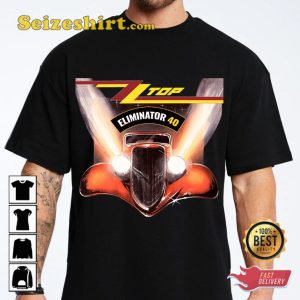 ZZ Top Eliminator 40th Anniversary T-shirt