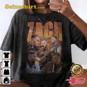 Zach Bryan Concert Gift For Fan Vintage T-shirt