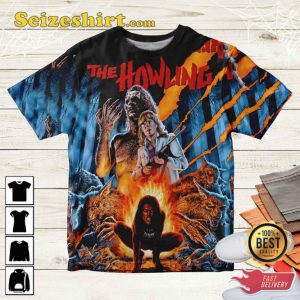 1981 American Horror Film The Howling Happy Halloween T-Shirt