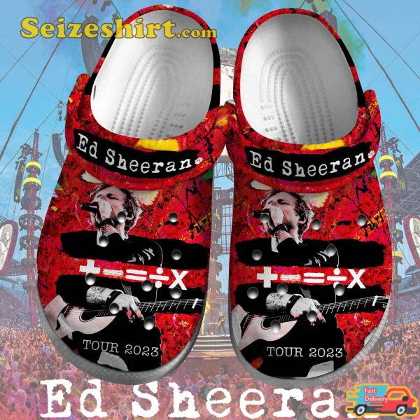 2023 Ed Sheeran Tour Plus Subtract Equal Mutiple Mathematics Sheerios Comfort Clogs