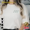 222 Angel Number Positivity Manifest Motivational Vibes Unisex T-Shirt