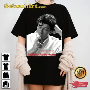 A Stars Gleam in the Music Sky Forever Robbie Robertson Memorial Shirt