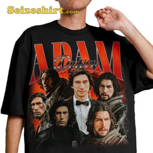 Adam Driver Kylo Ren Ben Solo Actor-Inspired Classic Vibes T-Shirt