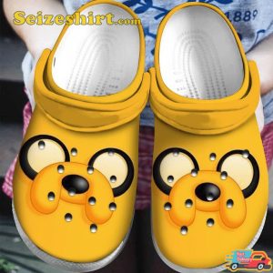Adventure Time Jake The Dog Inspired Comfort Clogs