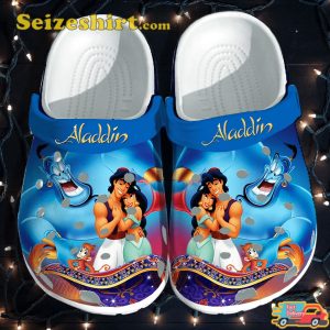 Aladdin And The Enchanted Wonderful Lamp Jasmine Comfort Clogs