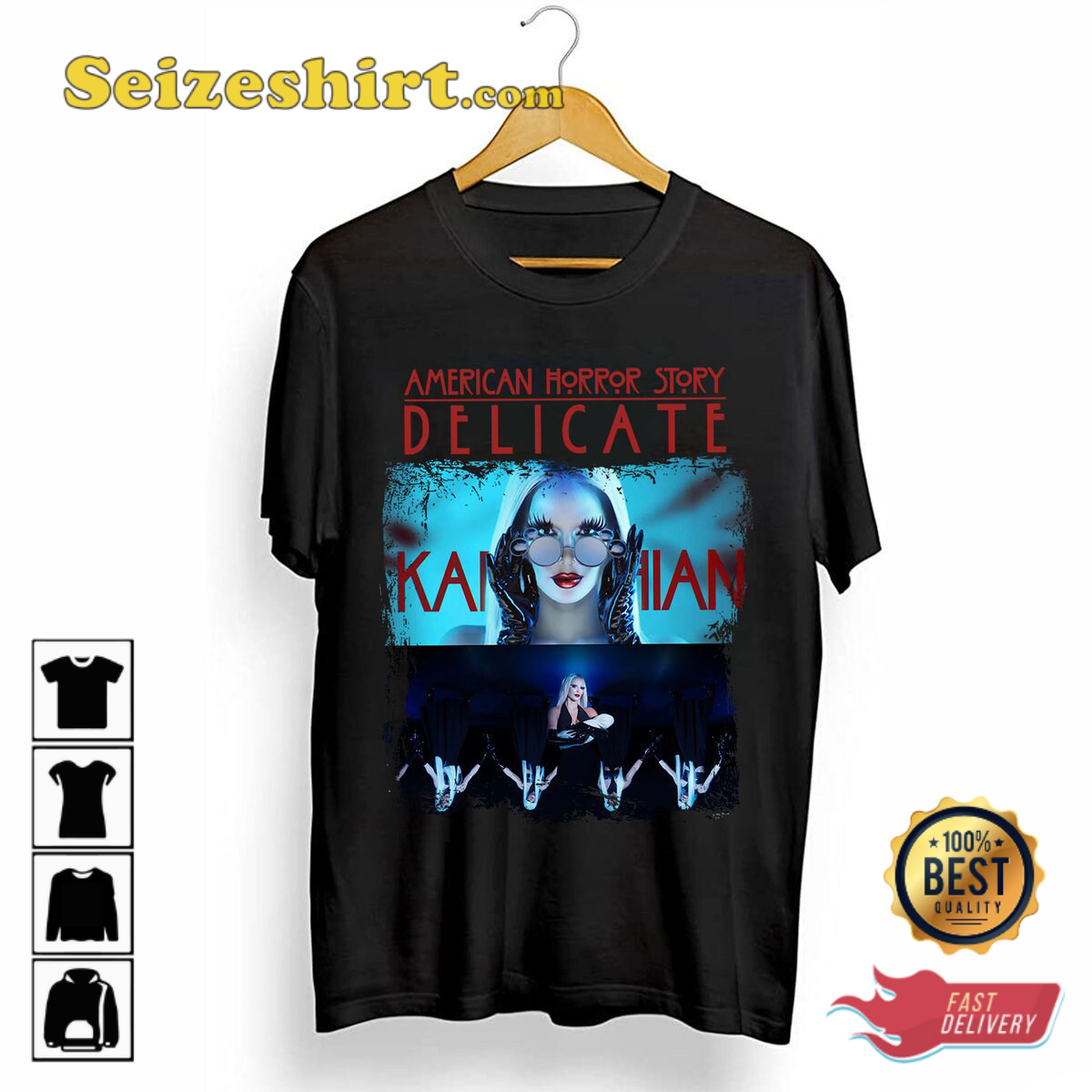 American Horror Story Delicate Kardashian Blonde Kim Kardashian Looks Unisex T-Shirt