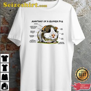 Anatomy Of Guinea Pig Cute Mouse Unisex T-Shirt
