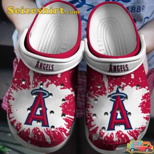 Angels Baseball Team Baseball Spirit Vibes Comfort Clogs