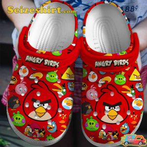 Angry Birds Game Bubble-popping Dream Puzzle Gaming Vibes Comfort Clogs