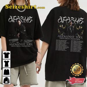 Apashe Antagonist Tour 2023 with Brass Orchestra Fan Tribute Concert T-Shirt