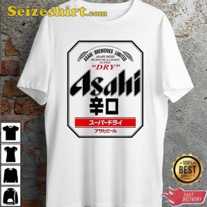 Asahi Japanese Beer Poster Ideal Gift Present Unisex T-Shirt