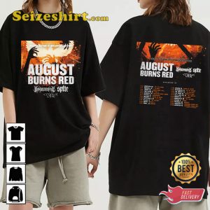 August Burns Red 2023 Invisible Enemy Phantom Anthem Concert T-Shirt