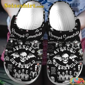 Avenged Sevenfold Metal Melodies Rock Revival Vibes Comfort Clogs