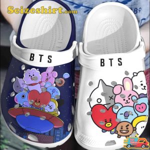 BTS Emoji Jungkook Pattern Best Gift For Army Comfort Clogs