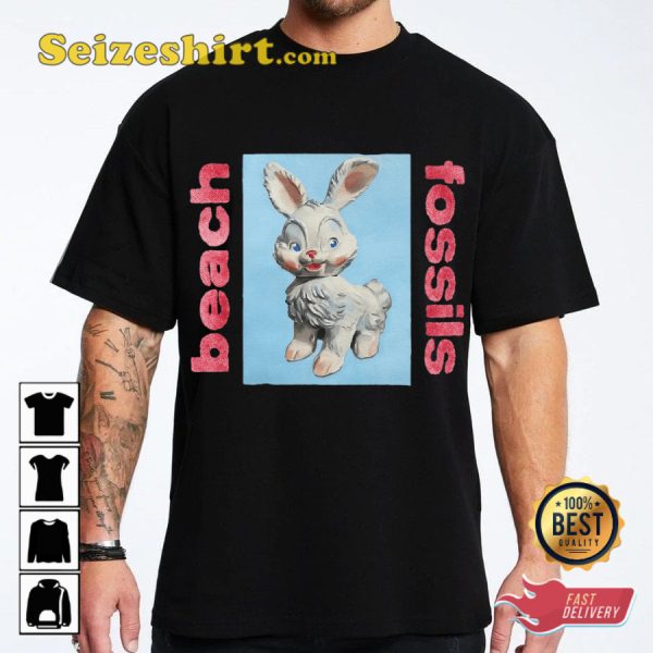 Beach Fossils The Bunny Tour 2023 Music Concert T-shirt