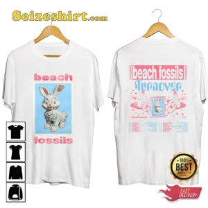 Beach Fossils The Bunny Tour With Turnover 2023 T-shirt