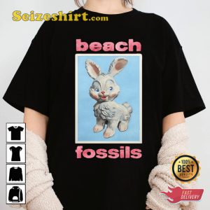Beach Fossils The Bunny Tour with Turnover 2023 Concert T-shirt