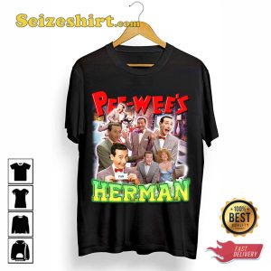 Big Top Pee Wee Comedy Herman Paul Reubens Memorial Shirt