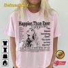 Billie Eilish Album Happier Than Ever Graphic T-shirt
