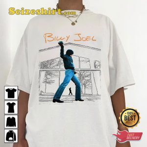 Billy Joel Album Glass Houses Rock Music T-shirt