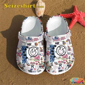 Blink 182 All the Small Things Biggest Pop Punk Rock Comfort Clogs