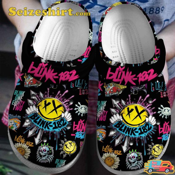 Blink 182 Dammit Dude Ranch Boy Band Punk Rock Comfort Clogs