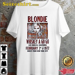 Blondie Whiskey Go Go Movie Poster Style Ideal Gift Unisex T-Shirt