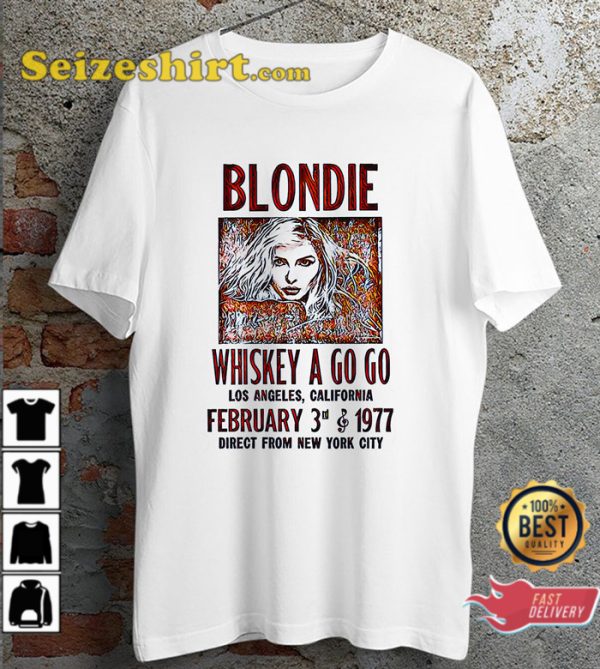 Blondie Whiskey Go Go Movie Poster Style Ideal Gift Unisex T-Shirt