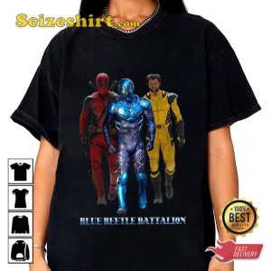 Blue Beetle Battalion Movie 2023 T-shirt