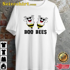 Boo Bees Halloween Funny Ideal Gift Present Halloween Costume Unisex T-Shirt