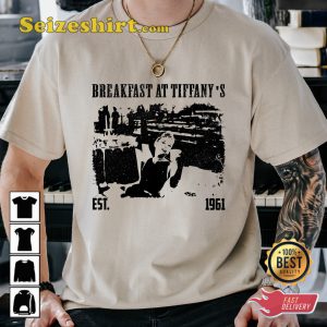 Breakfast At Tiffany Audrey Hepburn Movie T-shirt